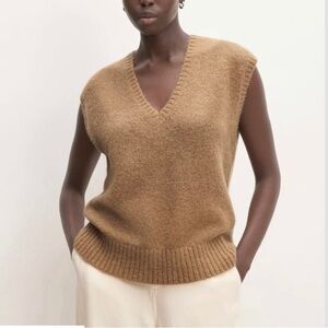 Everlane The Alpaca V-Neck Vest